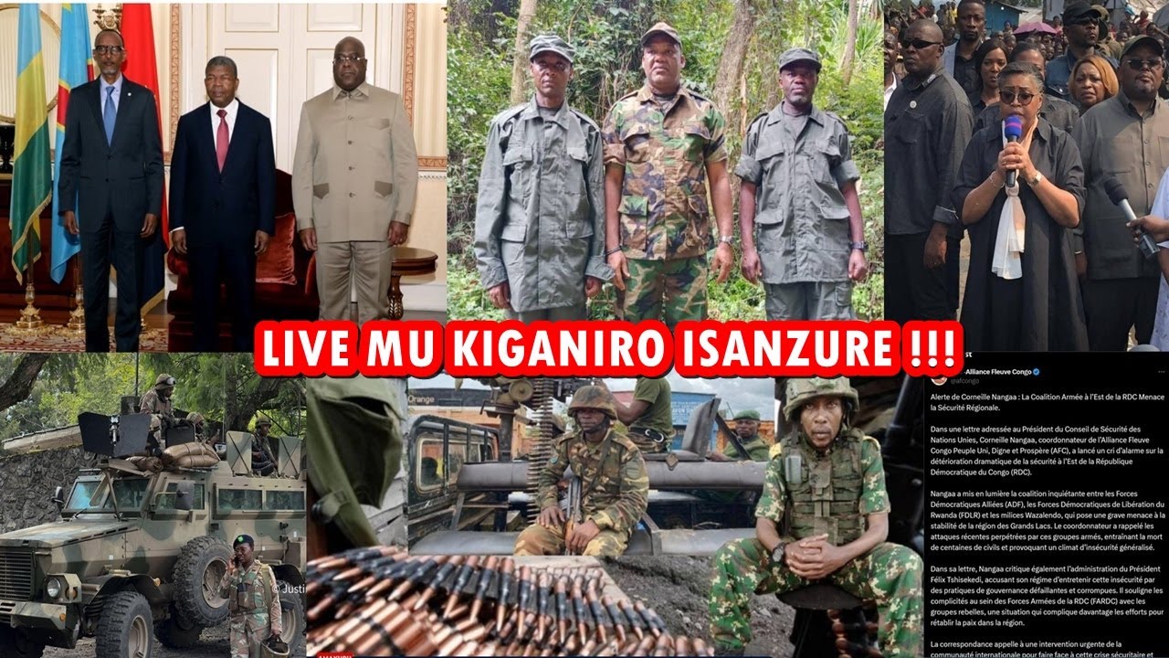 🔴LIVE_ISANZURE MU MAKURU ARAMUTSE 01_07🚀M23 YAKOZE WEEKEND Y'AMATEKA🚀TSHISEKEDI AHAYE ITEGEKO FARDC