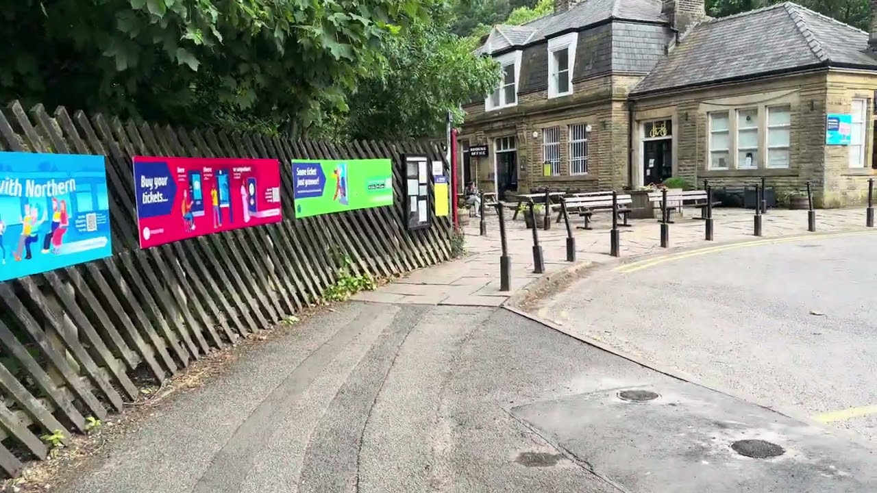 Hebden Bridge Train Station 🚉