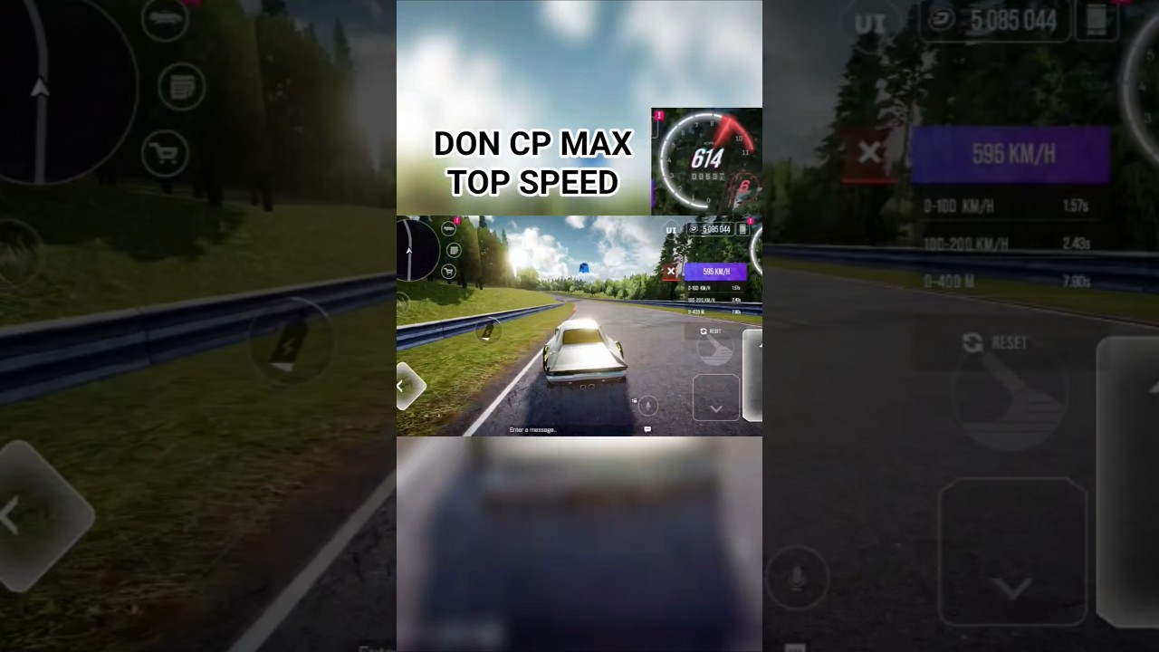 DON CP MAX TOP SPEED | DriveZoneOnline #shorts #viralshorts #gaming #dodge