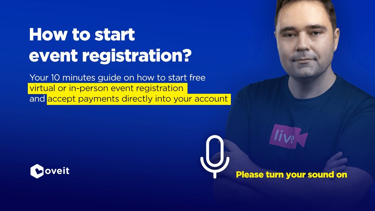 How to Start Event Registration for Virtual or In-Person Events