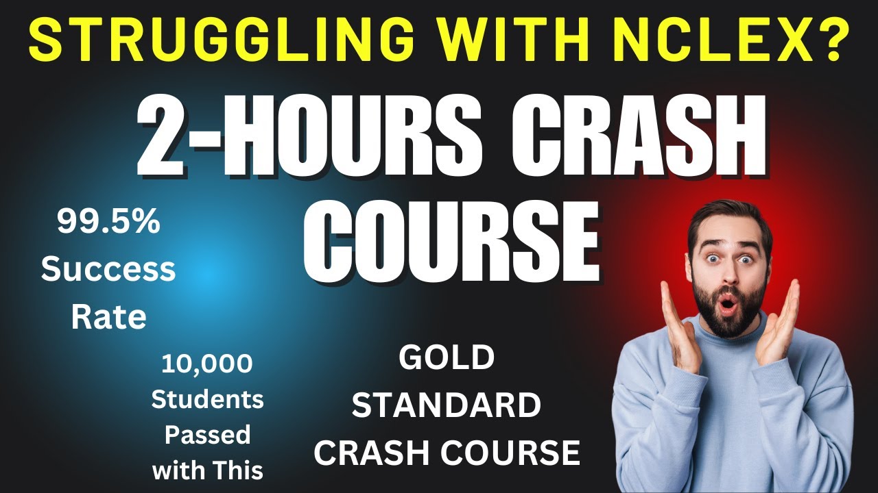 Last-Minute NCLEX Crash Course &ndash; Pass in One Shot!