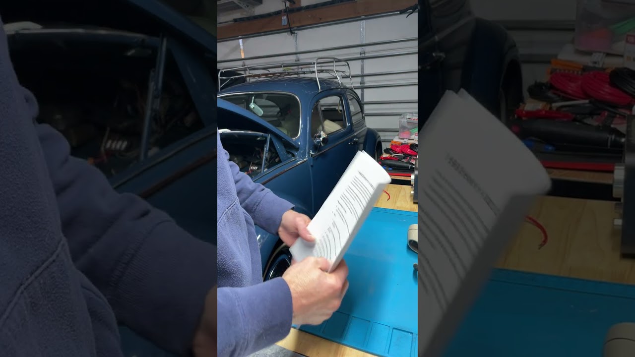 Can JB Weld Save a 1960 VW Beetle Turn Signal Switch? (Part 2)