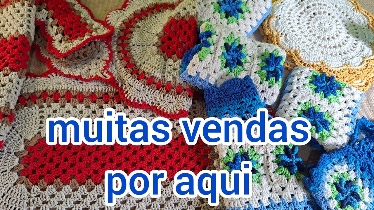 💥🌷💞muitas vendas  por aqui #crochê #croche #crochê #artesanato 