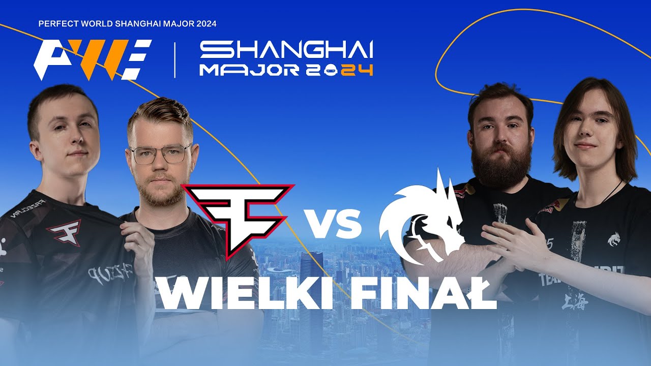 PW Shanghai Major 2024: Wielki Finał | 18+ | FAZE VS SPIRIT