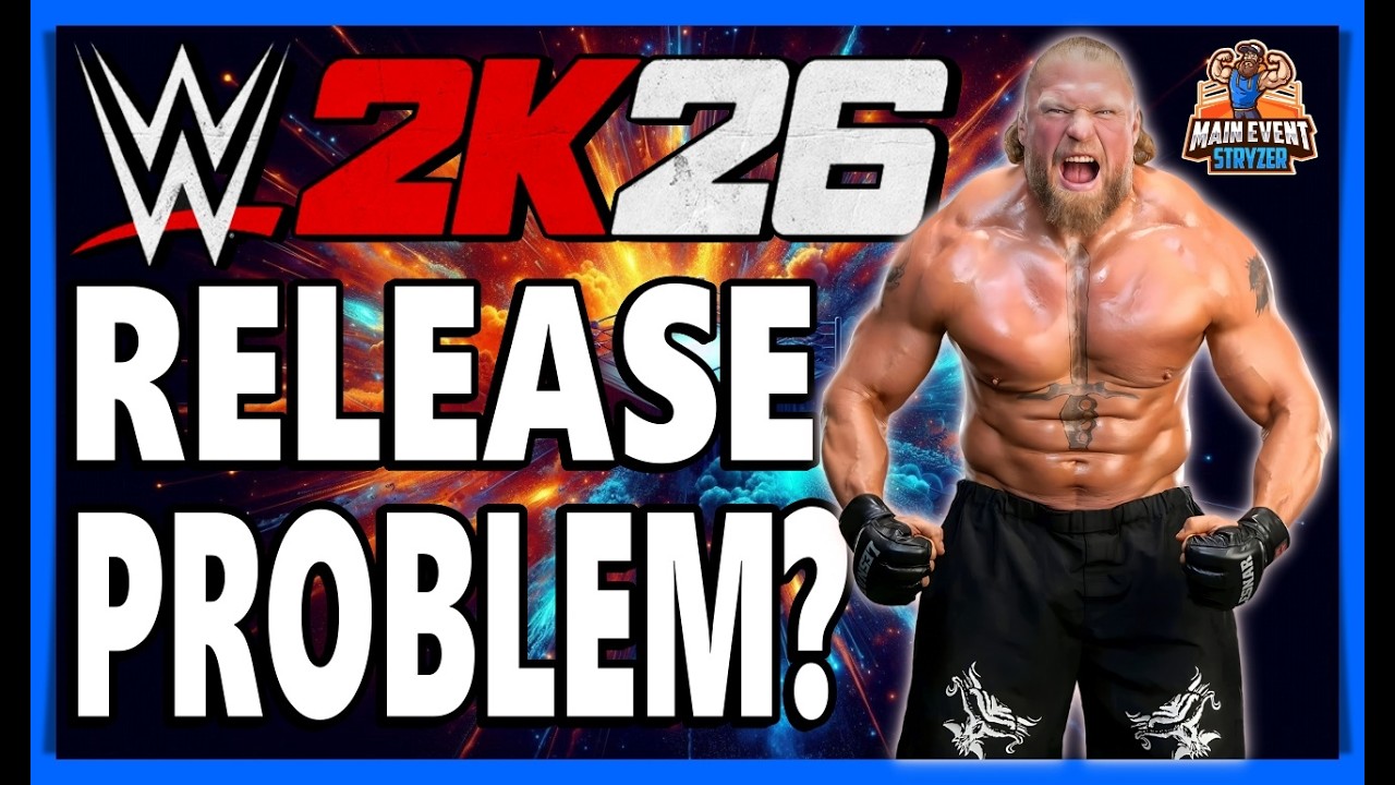 WWE 2K26 Might Have a Release Date Problem?