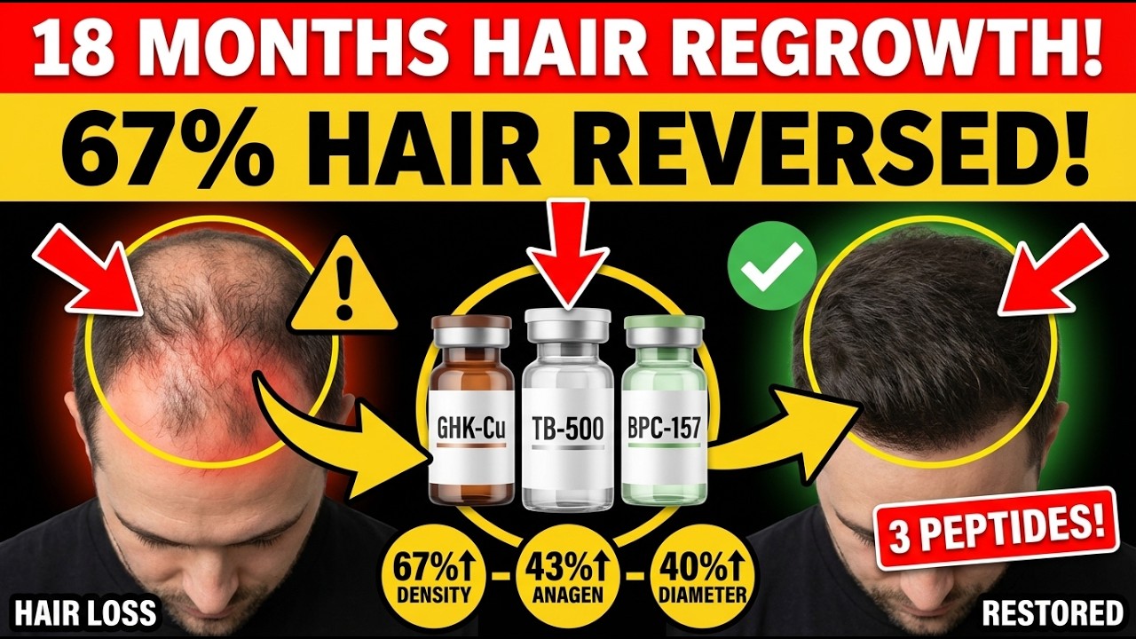 The #1 PROVEN Peptide Protocol for Hair Regrowth (Measured Results)