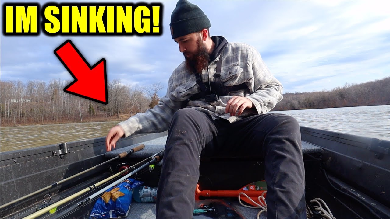 I Almost SANK My NEW JON BOAT! Maiden Voyage GONE WRONG!!!