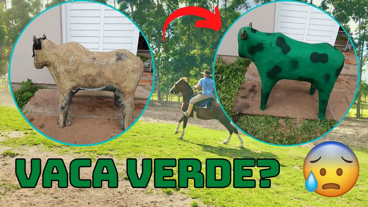 REFORMEI MINHA VACA PARADA!!