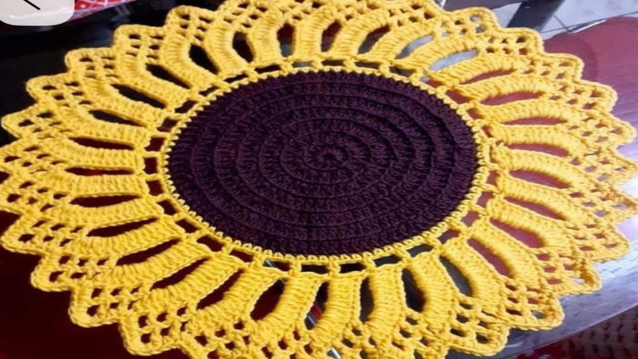 Wow 🥳amazing crochet thaalpos✨ doily mandala✨ tablecloth#ytshortsindia