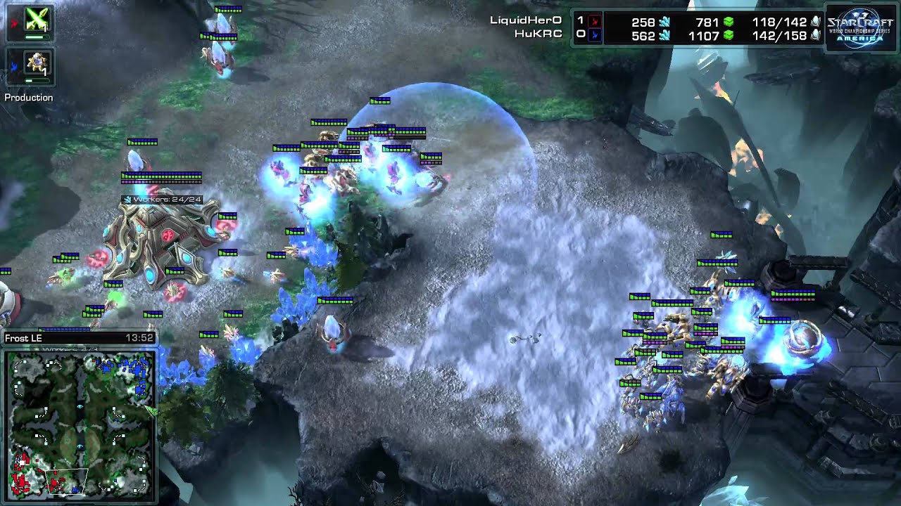 WCS America 2014 Ro32 Group E M3 Hero vs Huk Game 1