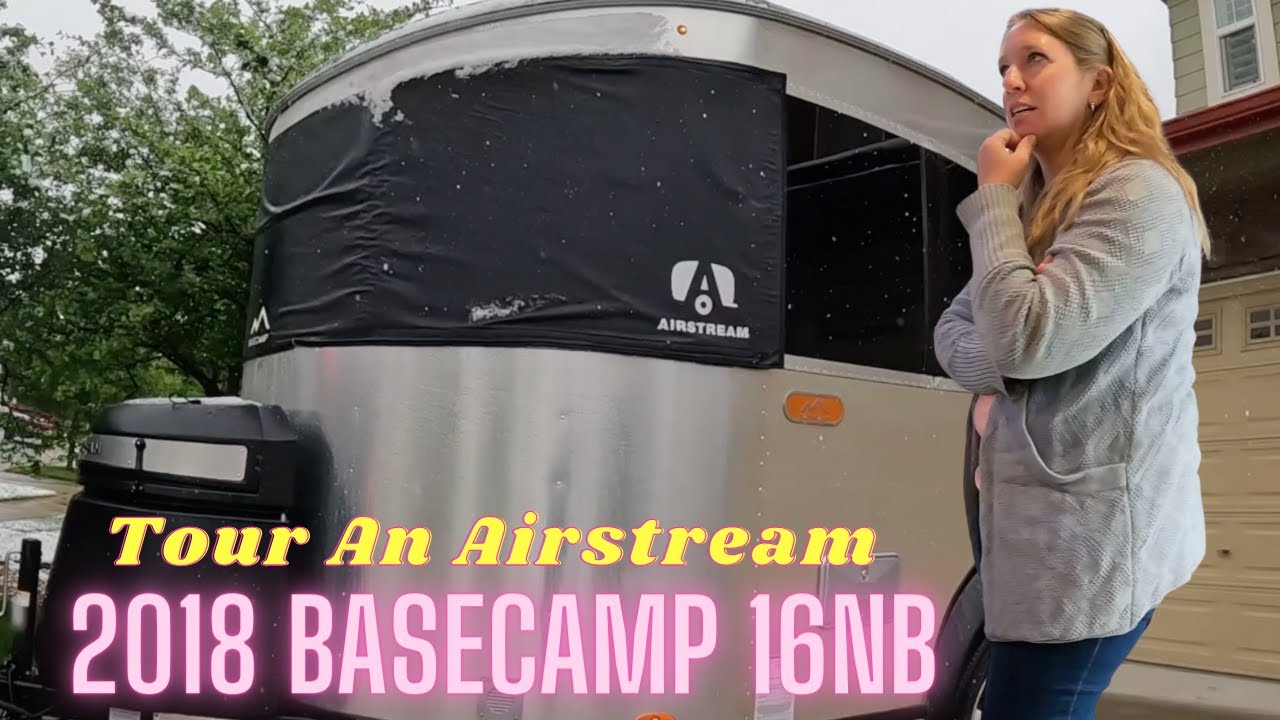 Ep 18 - FULL TIME RV LIVING | Tour an AIRSTREAM Basecamp 2018 BC 16NB Convertible Bed