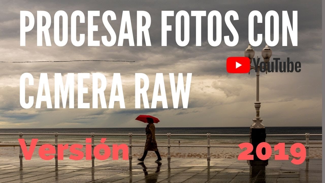 Procesar fotos en CAMERA RAW. Versi&oacute;n 2019