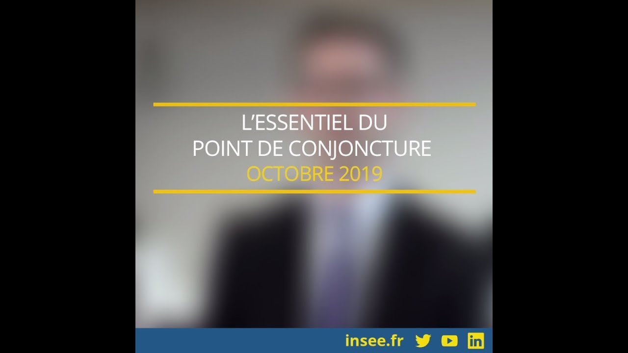 L'essentiel du point de conjoncture - octobre 2019