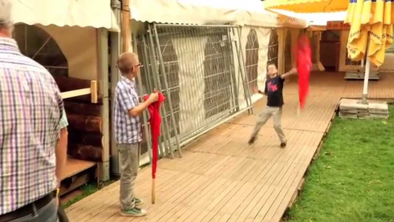 Bericht ueber das HESO Schwingerzelt auf Jump TV