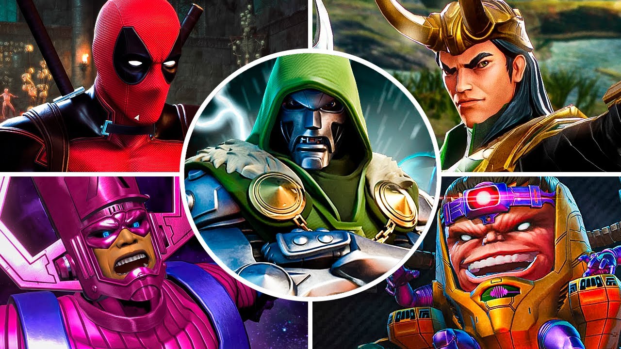Marvel Ultimate Alliance - All Boss Fights & Ending | 4K 60FPS PS5