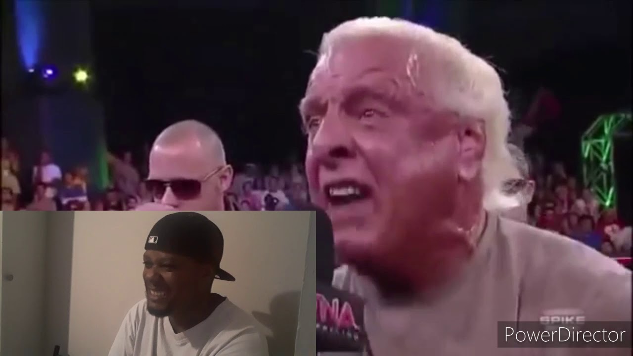 Jay Lethal impersonates Ric Flair