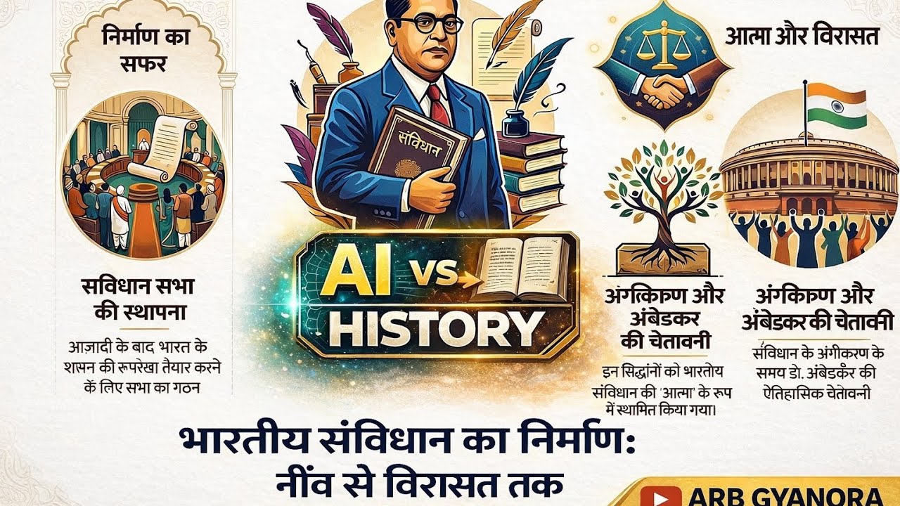 AI Analysis of Indian Constitution | संविधान सभा से डॉ. अंबेडकर की विरासत तक 