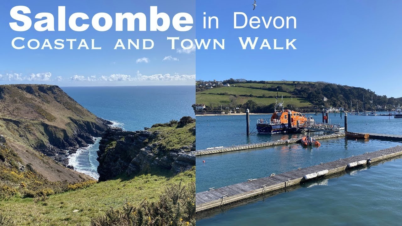 Salcombe coast and town walk / Bolt Head / Sharp Tor / Devon 2022