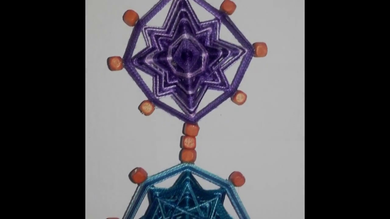 Mobile dos Chacras - Mandalas de Linha
