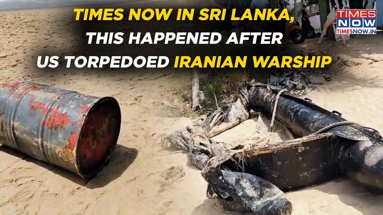 Times Now In Sri Lanka, This Happened After US Submarine Torpedoed Iran's IRIS Dena | Ground Zero