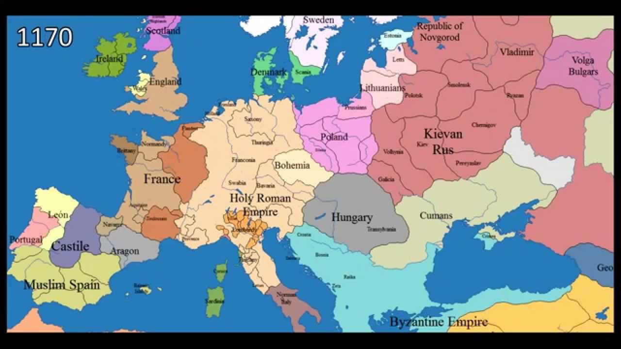 Die Grenzen Europas 1000-2013