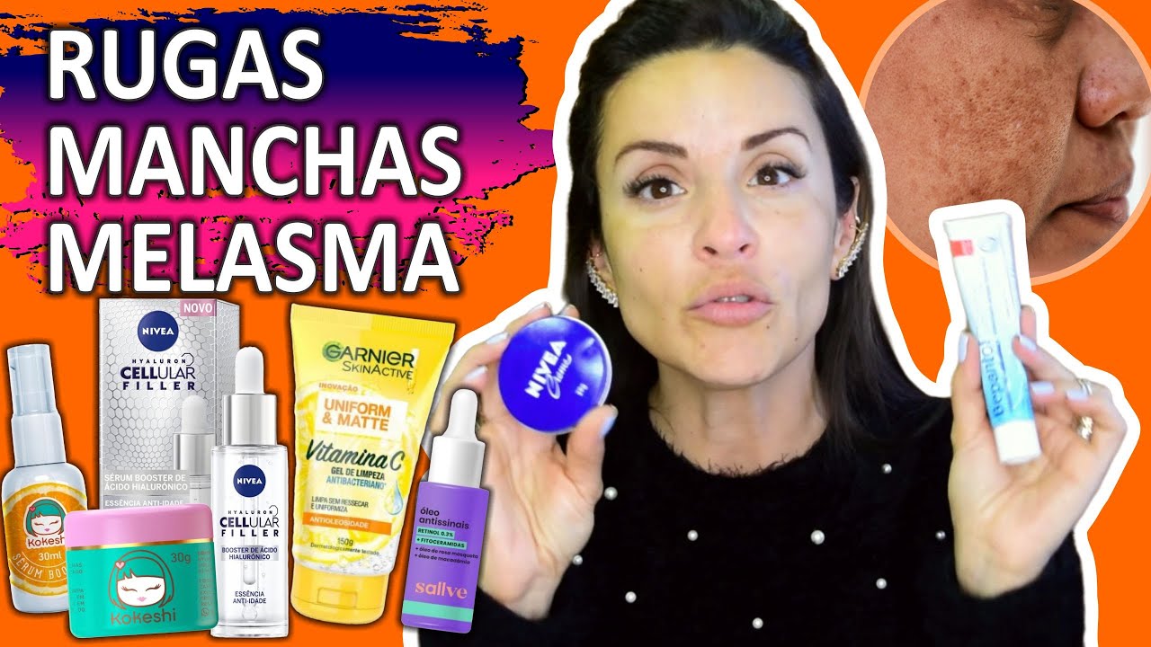 RUGAS, MANCHAS e MELASMA | Como tratar?!