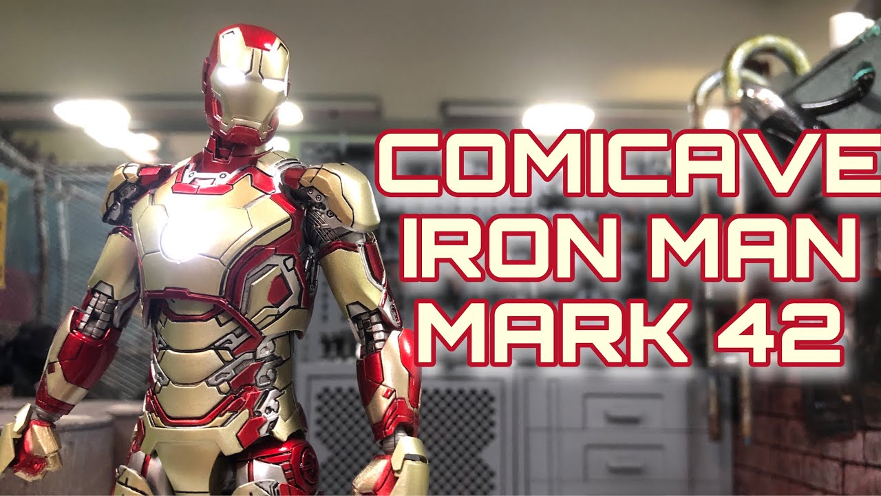 Comicave Studios Iron Man Mark 42 SDCC Exclusive 1/12 Scale Action Figure