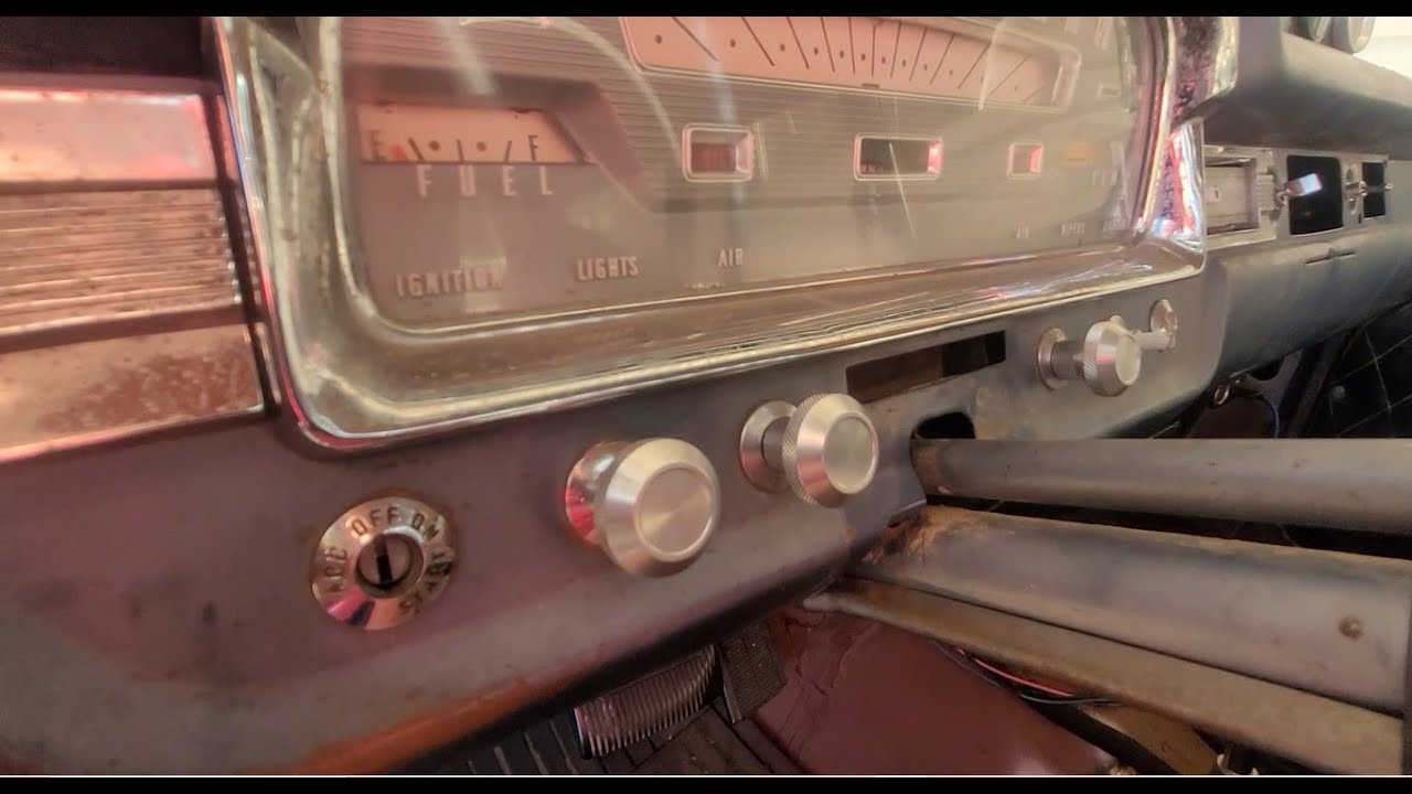1959 Ford Ranch Wagon Alternative Dash Knob Installation *Not OEM | TheRySquad | Ectomobile