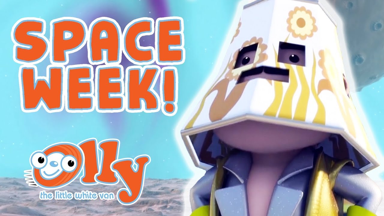 Olly The Little White Van - It's Space Week! | Olly the Astronaut