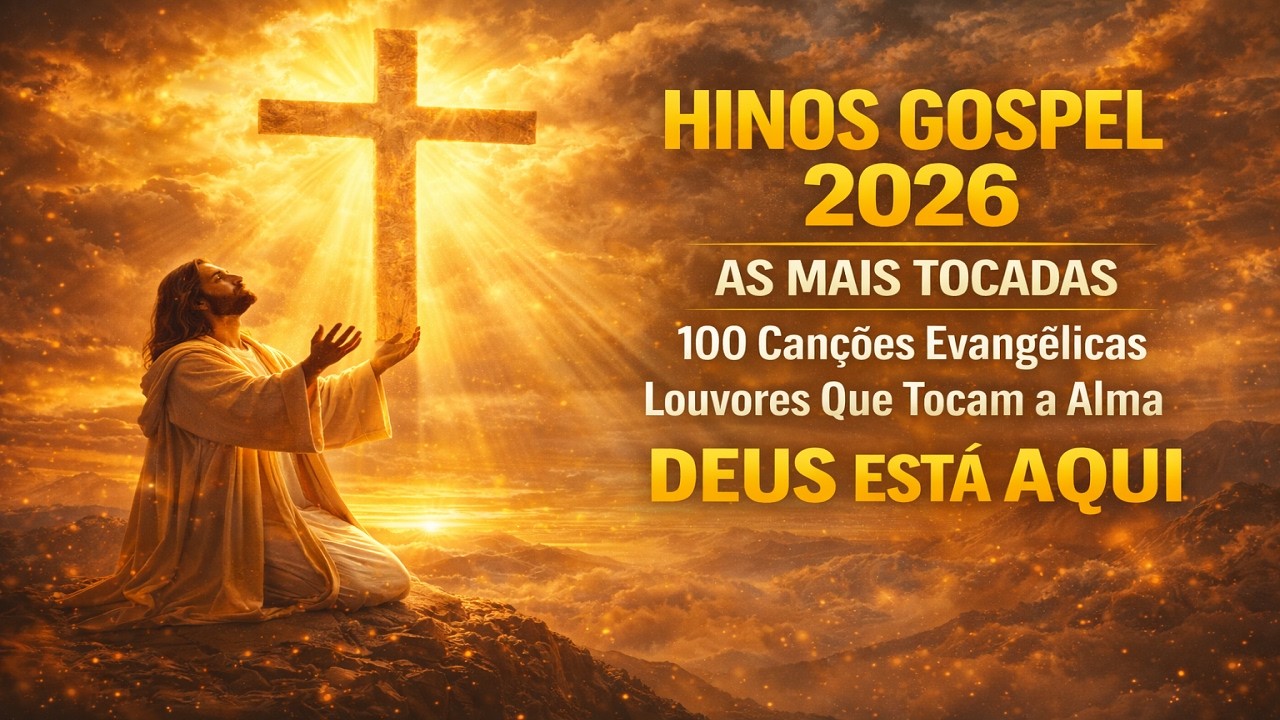 Louvores gospel 2026 | As mais tocadas para sentir a presença de Deus