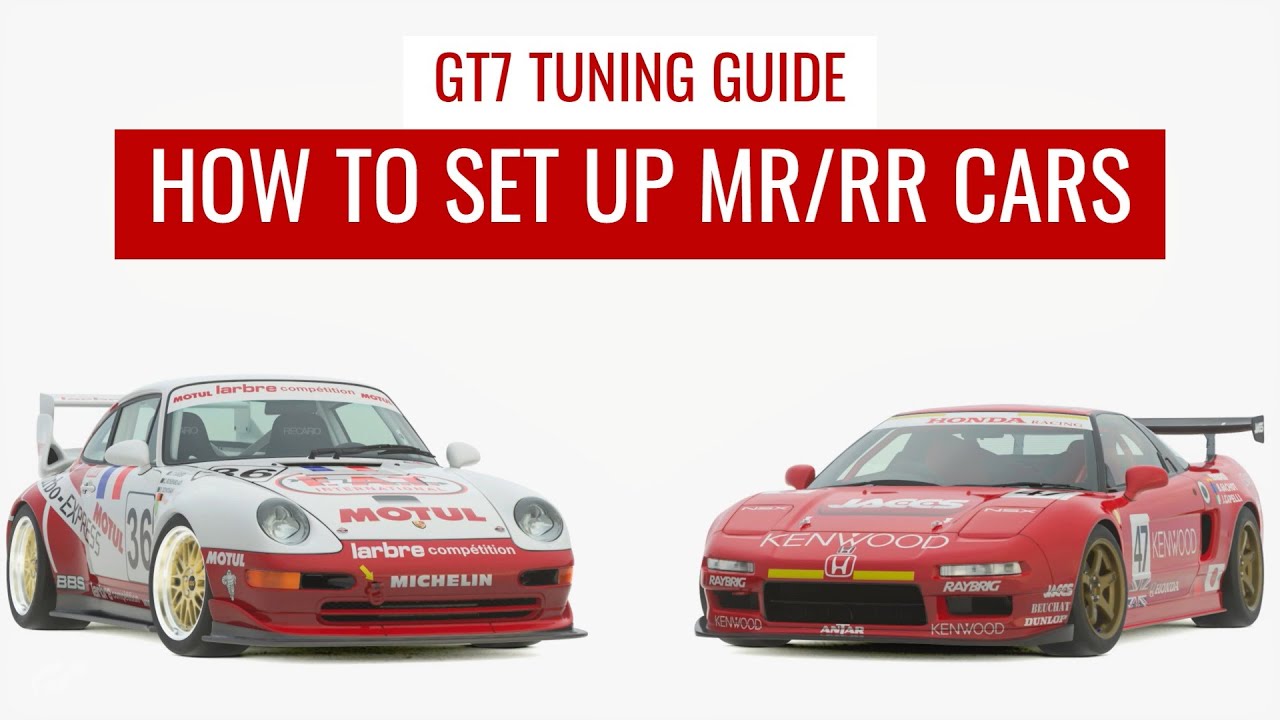 Gran Turismo 7 — Тюнинг для начинающих — Настройка автомобилей MR/RR