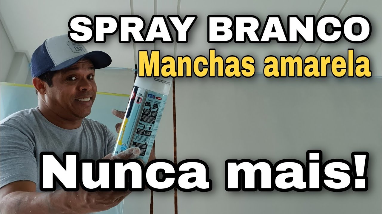 Como eliminar mancha amarela na parede ou no teto!