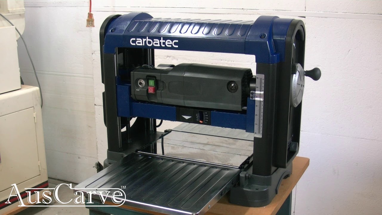 Carbatec 13inch Thicknesser (TH-BX330P) Unboxing & Test
