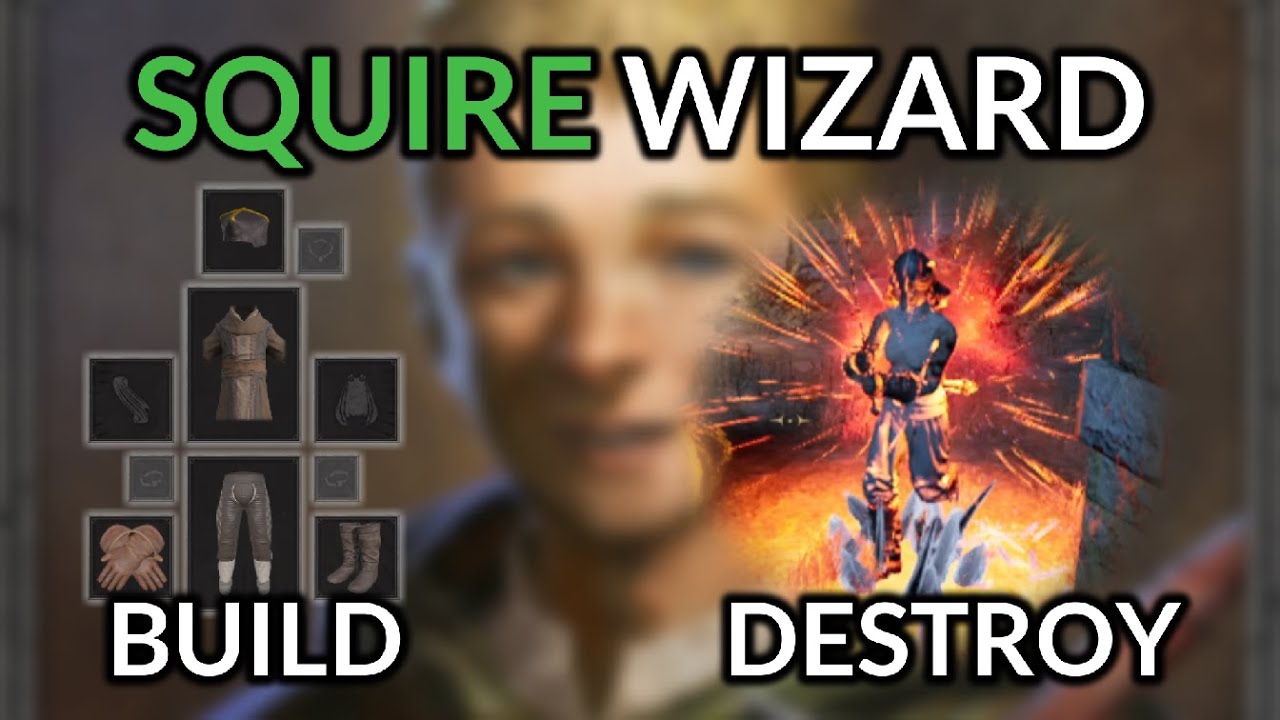 SHRED on SQUIRE WIZARD - Dark and Darker