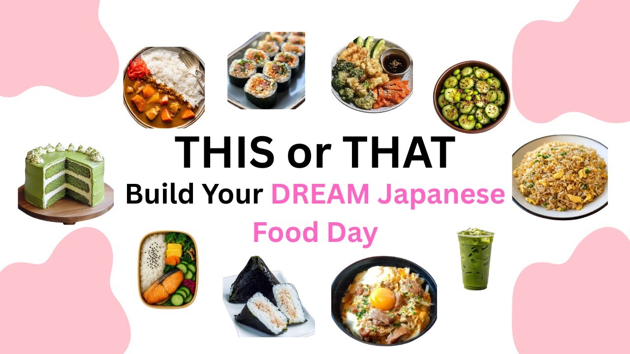 Build Your DREAM Japanese Food Day | THIS or THAT 🇯🇵🍣🍜