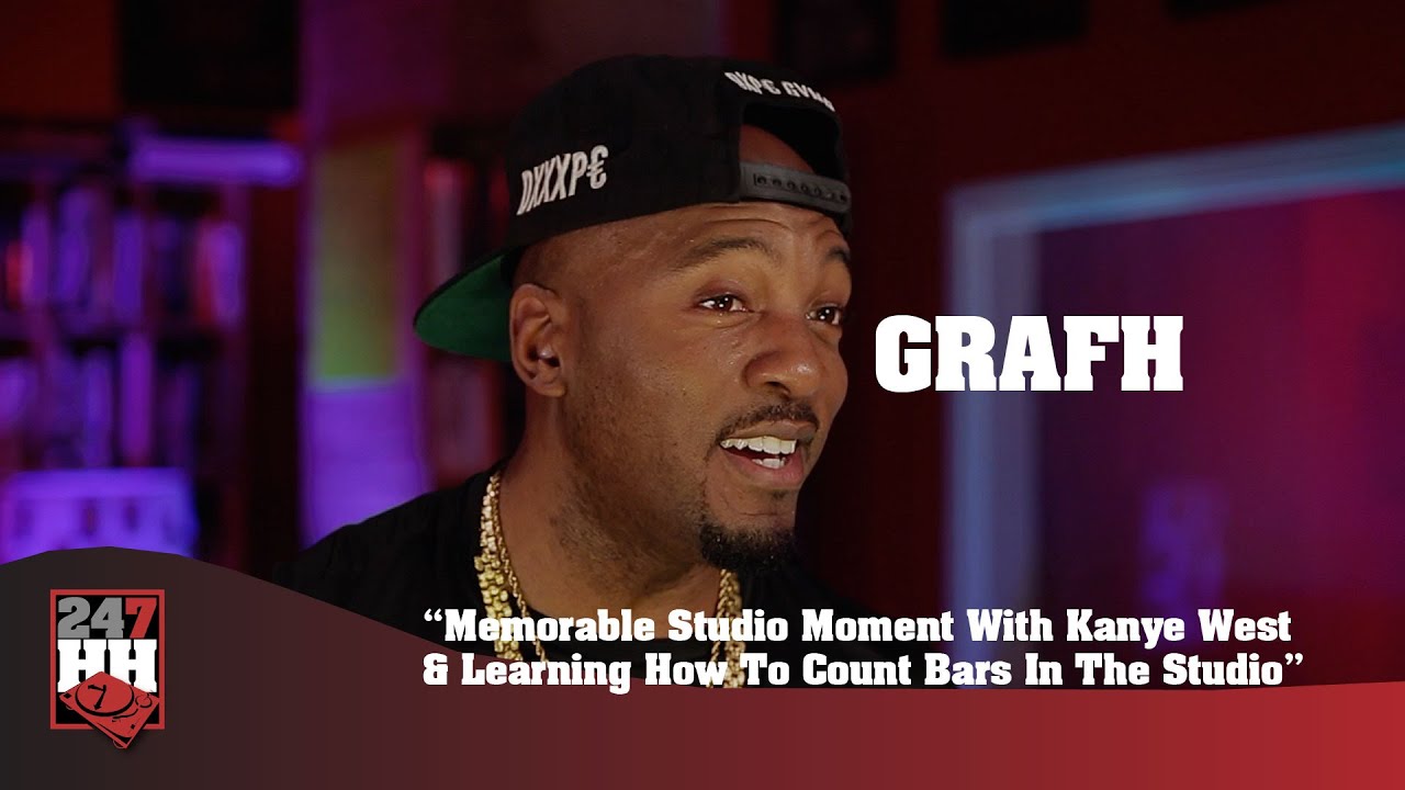 Grafh - Memorable Studio Moment With Kanye West & Taught Me How To Count Bars (247HH Exclusive)