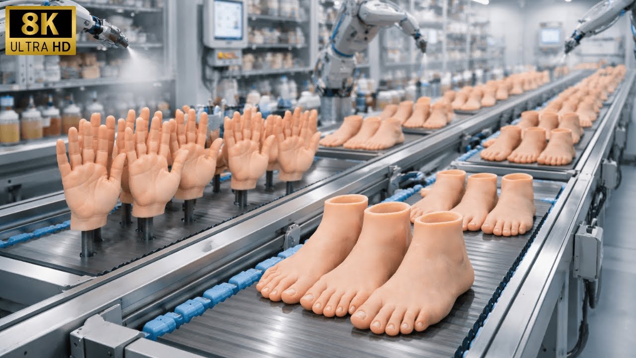 Unveiling the Art & Science: The Process of Manufacturing Silicone Hands and Feet!