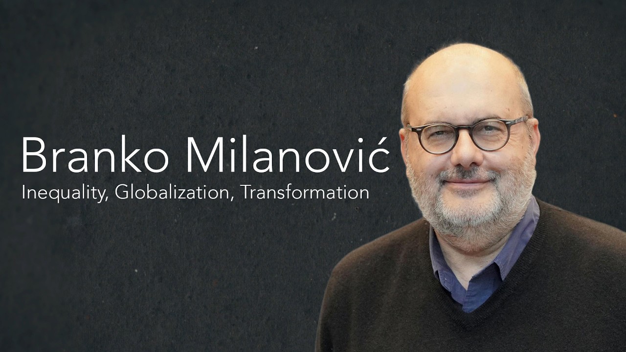 Cultural Studies Colloquium: Branko Milanović