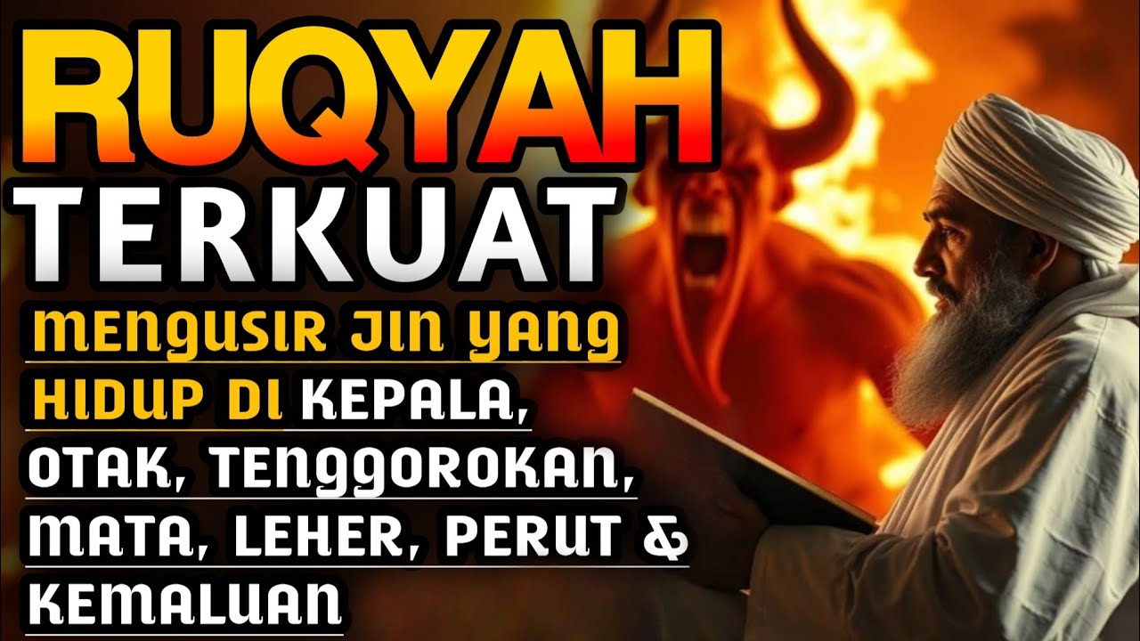 RUQYAH RUMAH PENGUSIR JIN, SETAN & SIHIR DI RUMAH & TUBUH, PENENANG HATI DAN FIKIRAN| BY ALAA AQEL