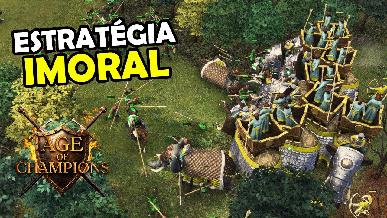 Duelo Hist&oacute;rico! SuperAfim vs EricBR - Age of Champions E3 no Age of Empires 4