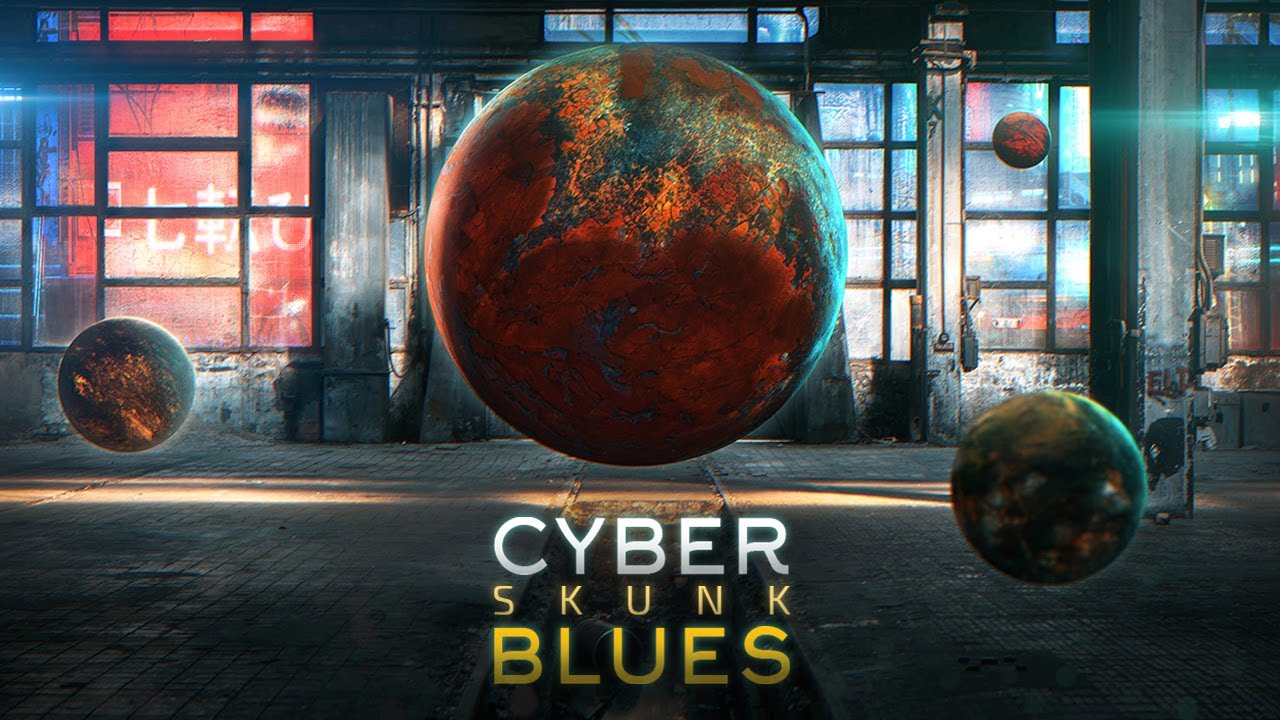 CYBER SKUNK BLUES -  Dark Gritty Ambient Cinematic Cyberpunk Music