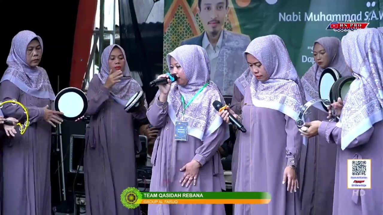 REBANA JUARA 3 TEAM QASIDAH AL FARUQ RT 02