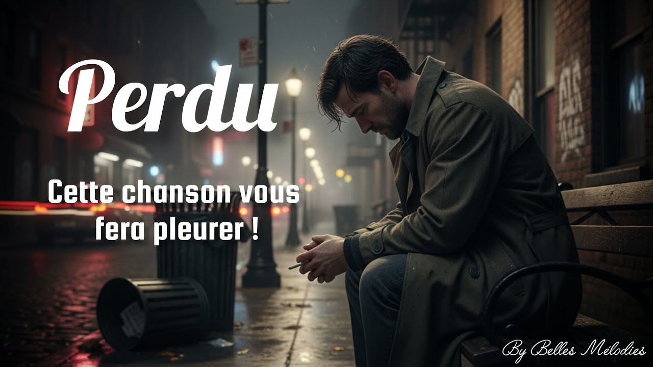 PERDU , chanson émotionnelle avec paroles.