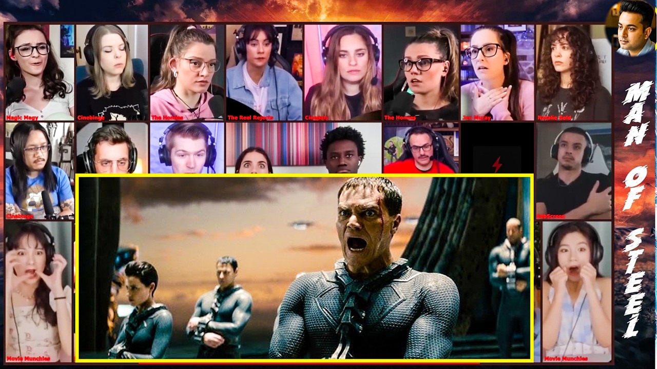 🔥19 People | FIRS TIME WATCHING🔥Birth of Superman | Man of Steel Reaction Mashup.