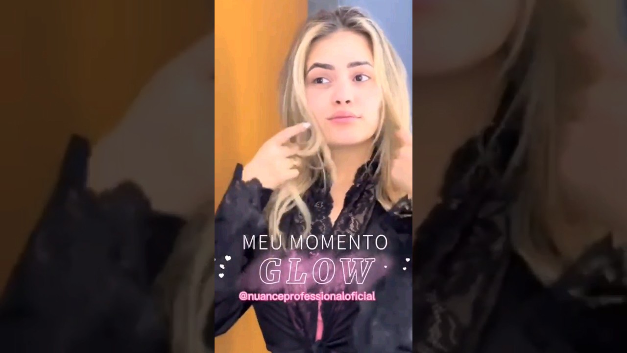 GLOW DAY Nuance 💗|| Em todos os momentos com voc&ecirc;✨ #hair #cabelo #nuance #cronogramacapilar