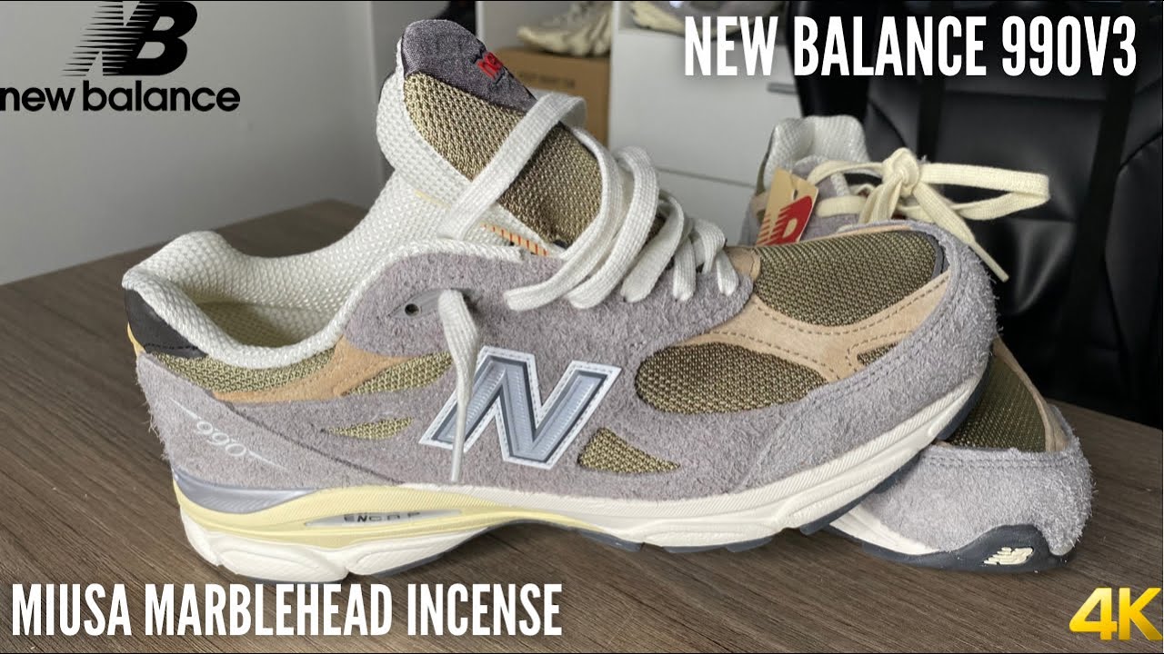 “Teddy Santis” New Balance 990V3 MiUSA Marblehead Incense On Feet Review