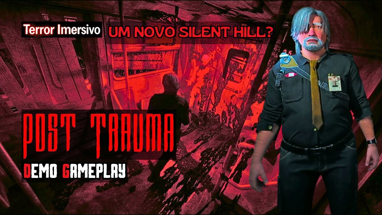 POST TRAUMA - Um Novo Silent Hill? | Gameplay da Demo (Sem Coment&aacute;rios) Terror Psicol&oacute;gico!