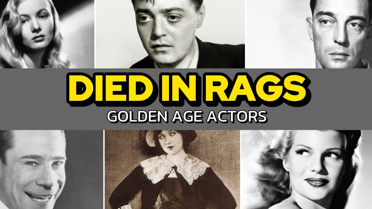 Hollywood's Golden Era Actors And Singers Who Died In Poverty