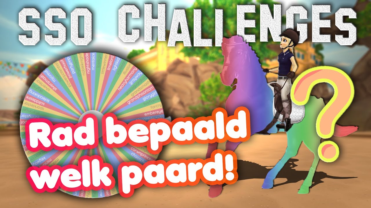 SSO Challenges #11 RAD BEPAALD OP WELK PAARD IK DE CHAMP DOE?! | Riley Macstreet (NL)
