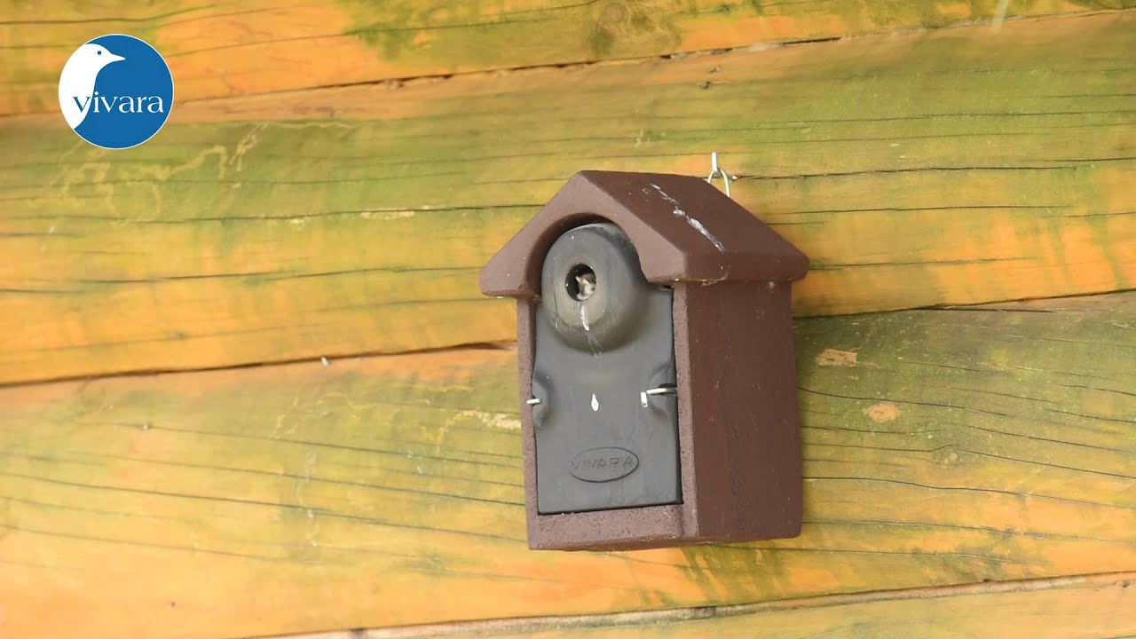 Vivara Nestkast Bilbao Woodstone bruin 32 mm (90737)